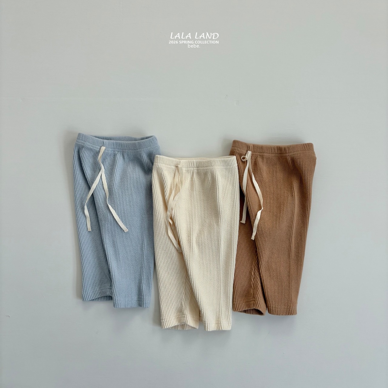 LALALAND 26/SS (Baby)Chewy ribbed leggings