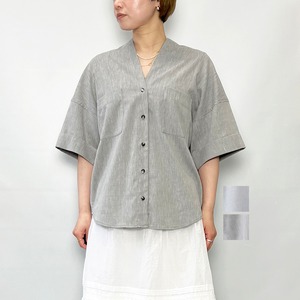 marmors マルモア v-neck half sleeve shirt 0226101033 2026春夏新作 [送料無料]