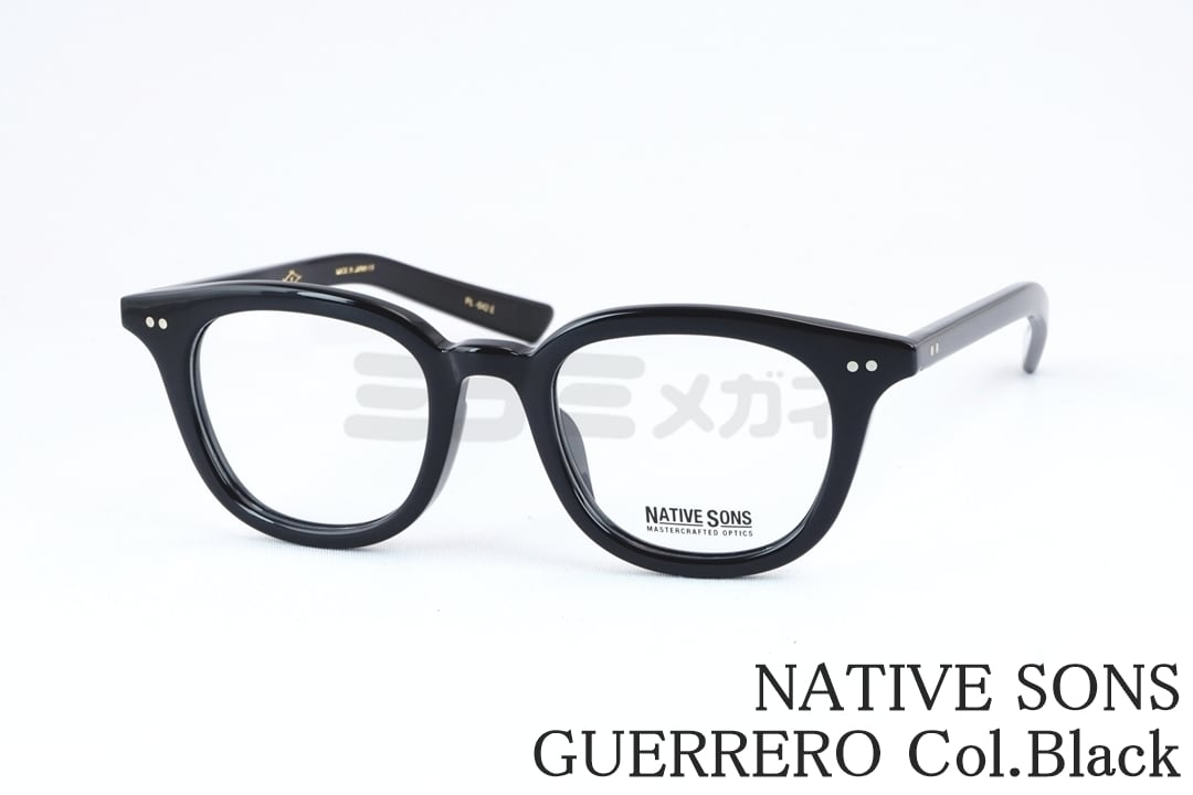 木村拓哉さん着用】NATIVE SONS サングラス GUERRERO SUN Col.Black PL