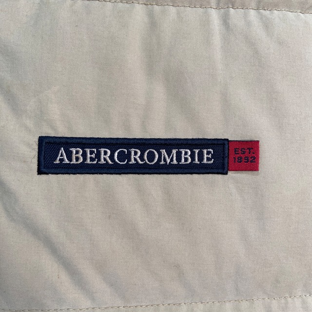 90s Abercrombie&Fitch ダウンベスト L 韓国製 アバクロ