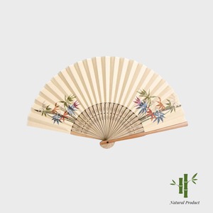 竹の和扇子 / 枯竹色