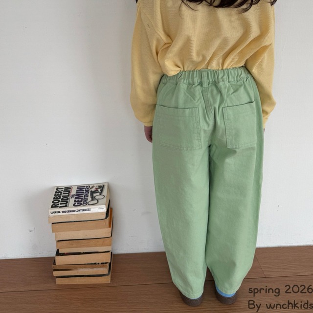 《送料無料》予約:さわやかコットンデニム【wnchkid’s】