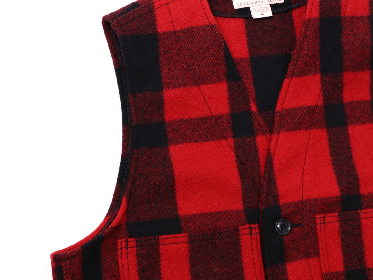 FILSON フィルソン MACKINAW WOOL BEST マッキーノウールベスト ALASKA