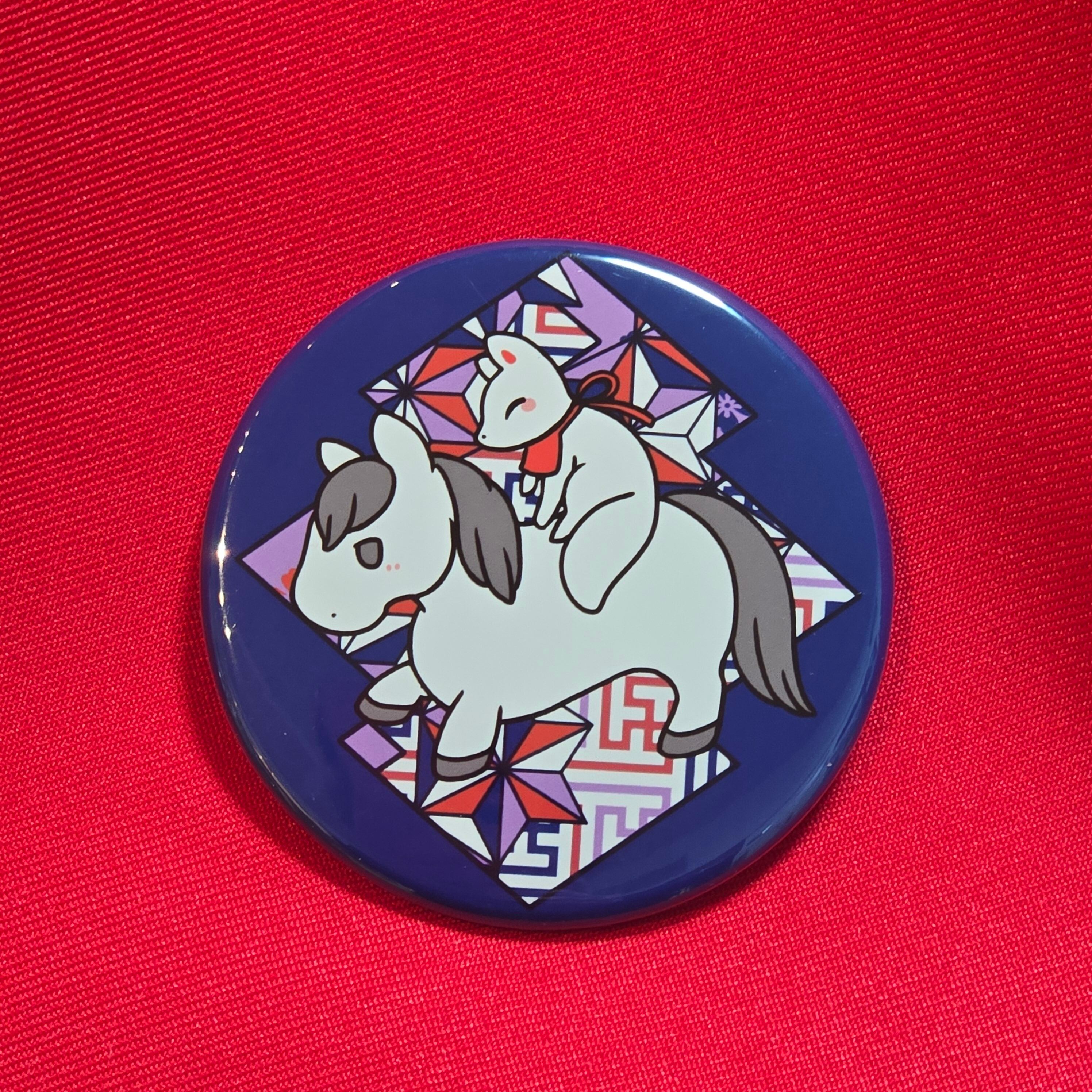 狐月稲荷社 ミニ絵馬ストラップ | Atelier COMET