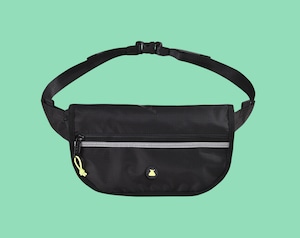 Bum bag / HI VIZ FOLDER CROSSBODY BAG / BLACK