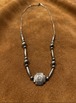 【60's Vintage Navajo】Starburst / Chief Mountain シルバービーズ ネックレス