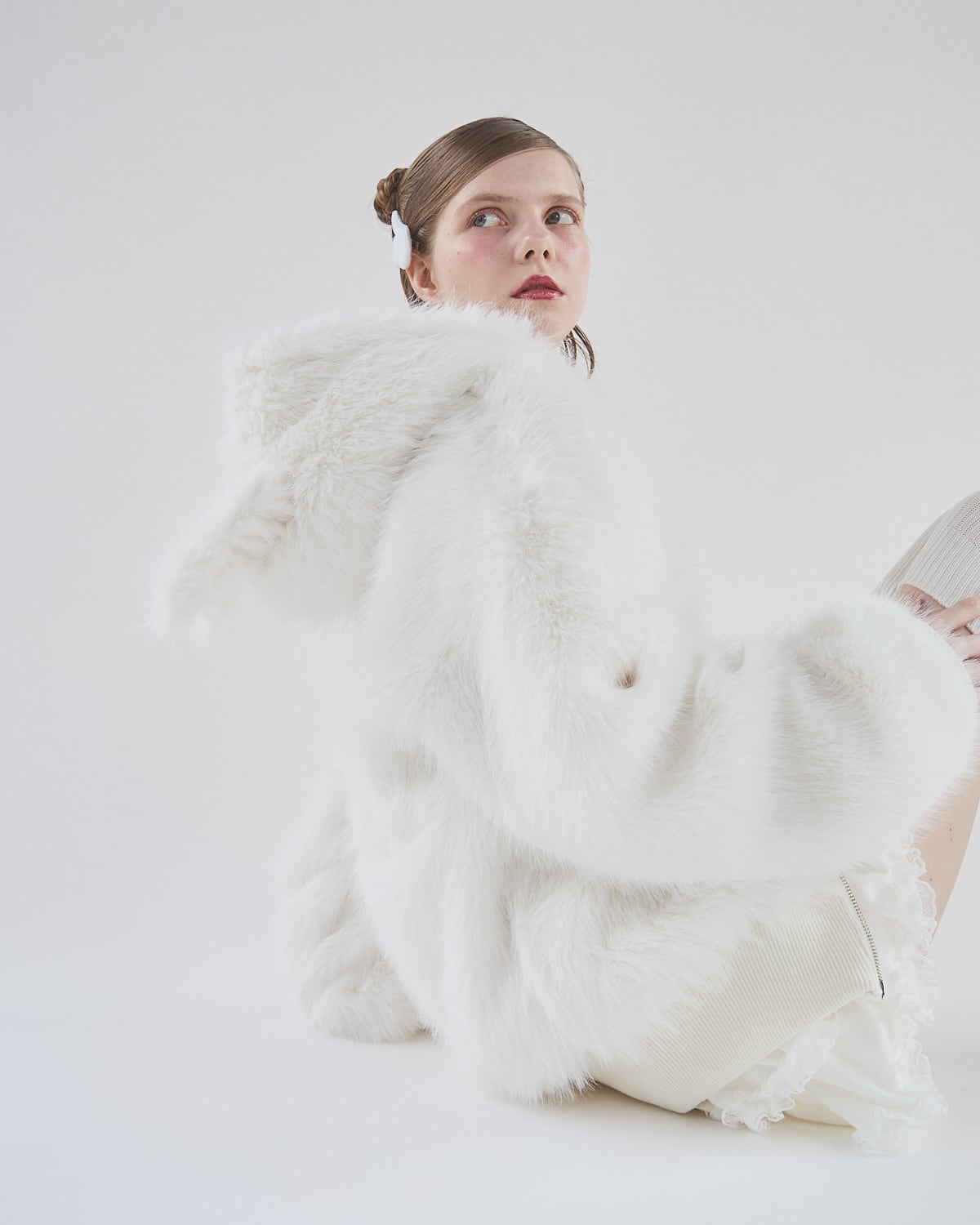 予約】フェイクファーパーカー | lilLilly official webstore