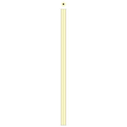 【ロット販売】【20入】星型フラワー鉛筆2B スタークリーム(4769139)