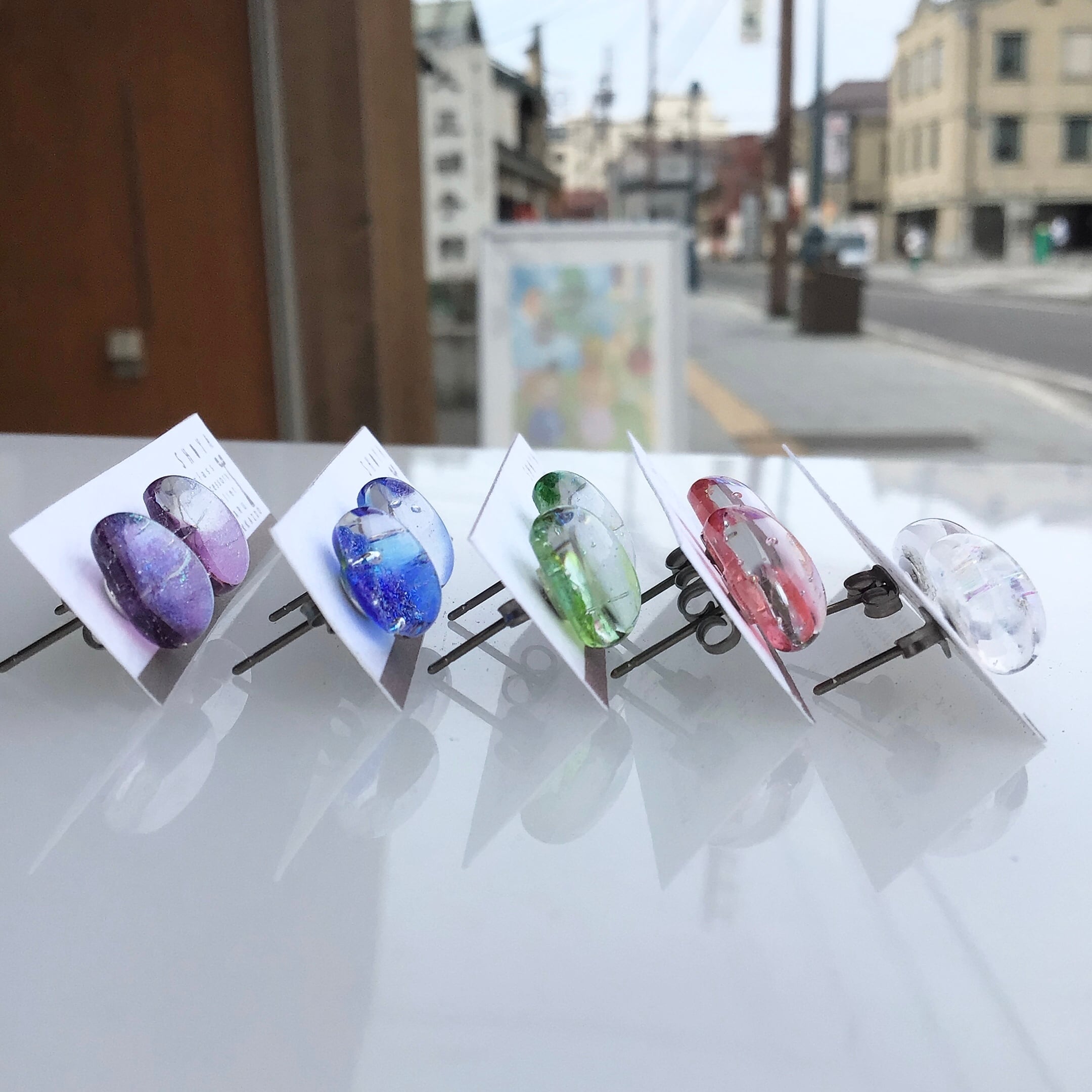 SHIZUKU ピアス イヤリング | 小樽ガラスアクセサリー 硝屋(SHOYA)