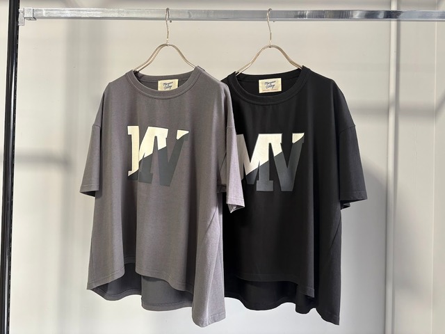 【ご予約】MVロゴTee チャコール　26071 【margaux vintage】