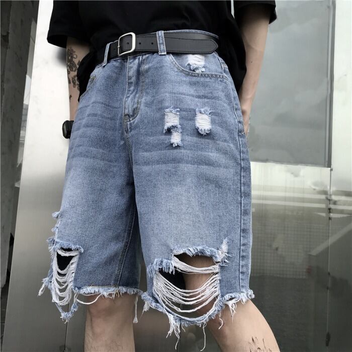 スタイルルーズジーンズ サマーショーツ パンツ ストリート かわいい 夏物 ブルマー ケッペル83898444585