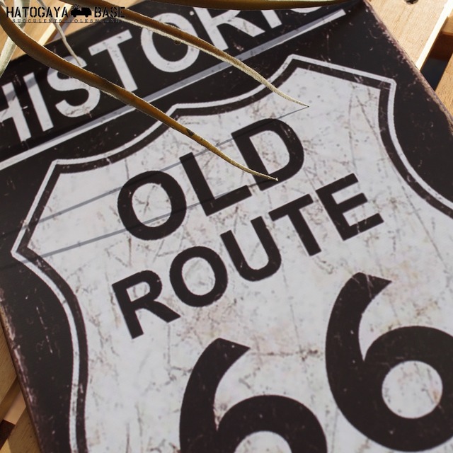 サインボード HISTORIC OLD ROUTE66 [LPR60004]