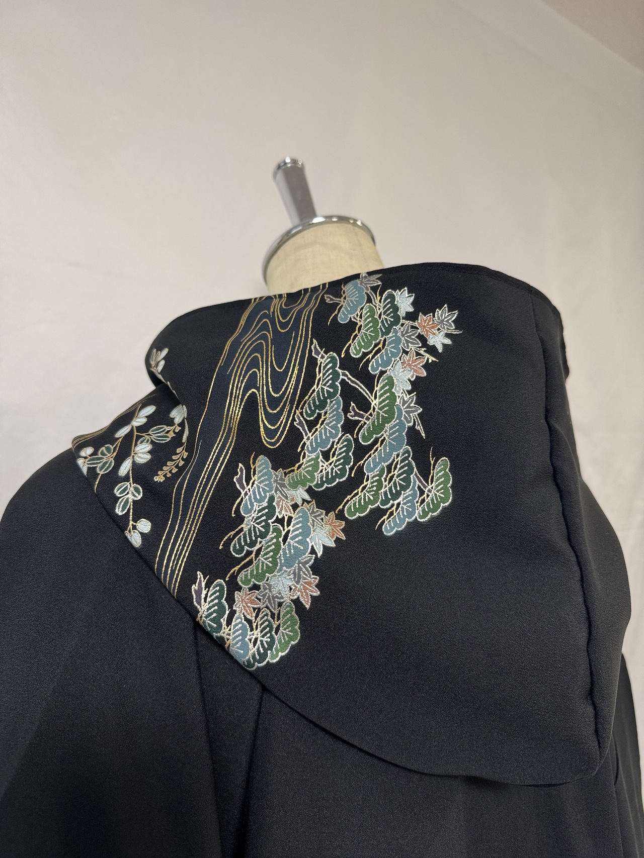 Hoodie Long Black 540