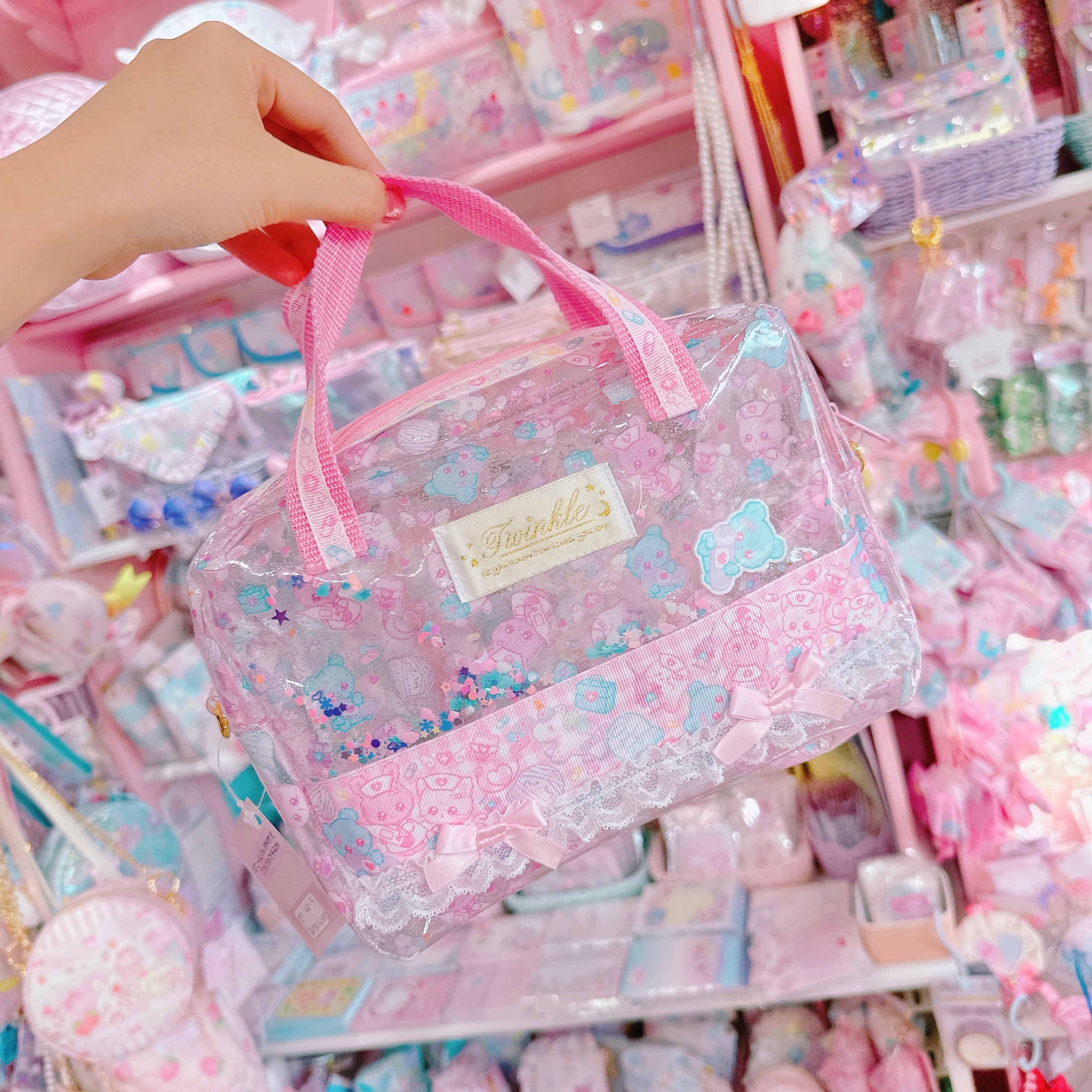 【E7】145-5 2wayビニールバッグM（ショルダーひも別売）