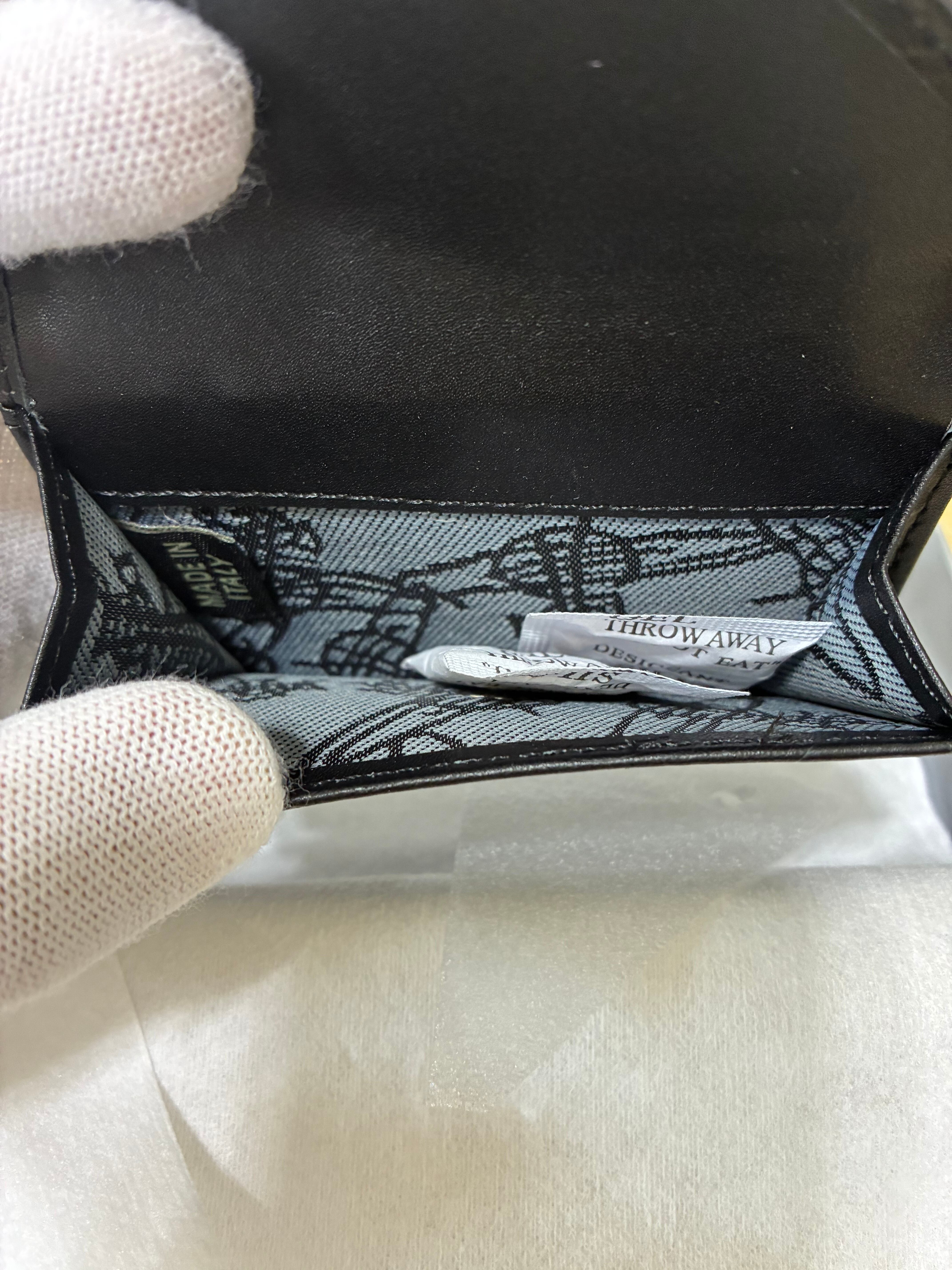 Vivienne Westwood ヴィヴィアンウエストウッド 三つ折り財布 ブラック