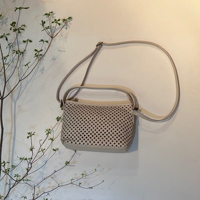 B.stuff パンチング2WAYショルダーバッグ