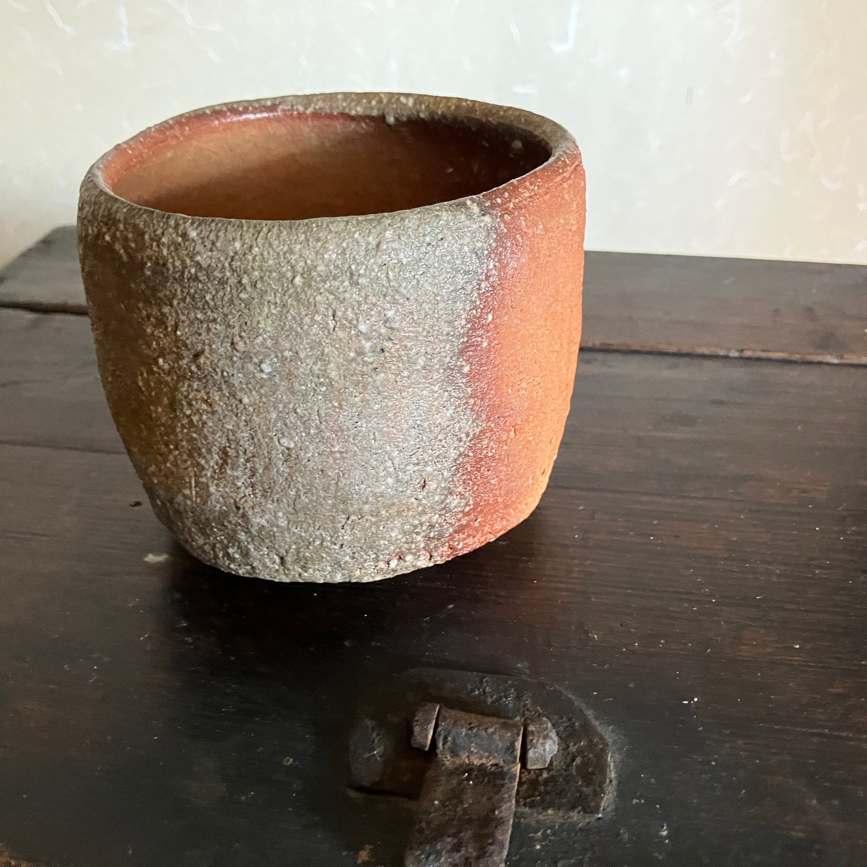 茶道具 粉引 平茶碗 月心窯 本村満文 共箱 夏 茶会 山形