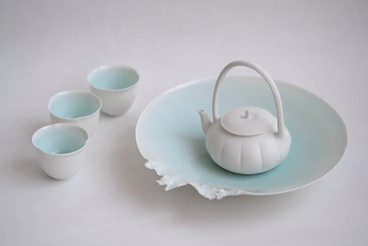 村田匠也 Takuya Murata - 青白磁茶杯 cups