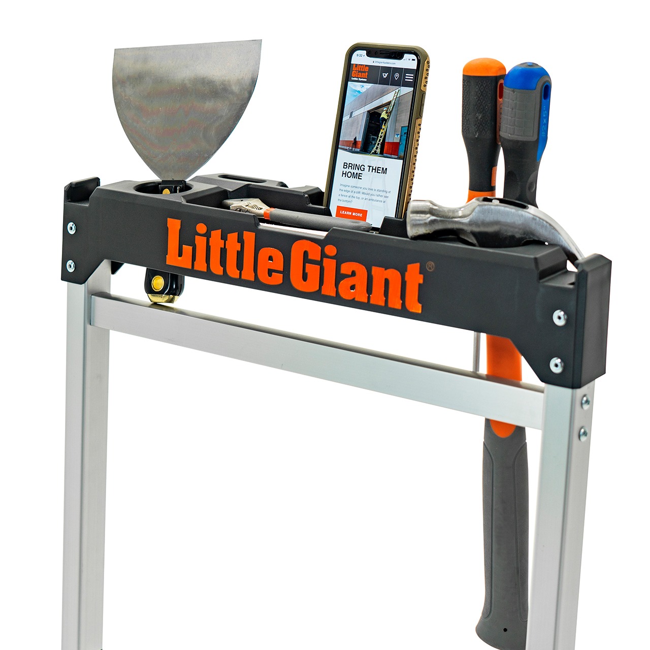 上枠付作業台『ジャンボステップ』LG-11902 (17558)