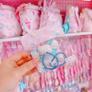 【E3】94-7キャンディリボンツインヘアゴム