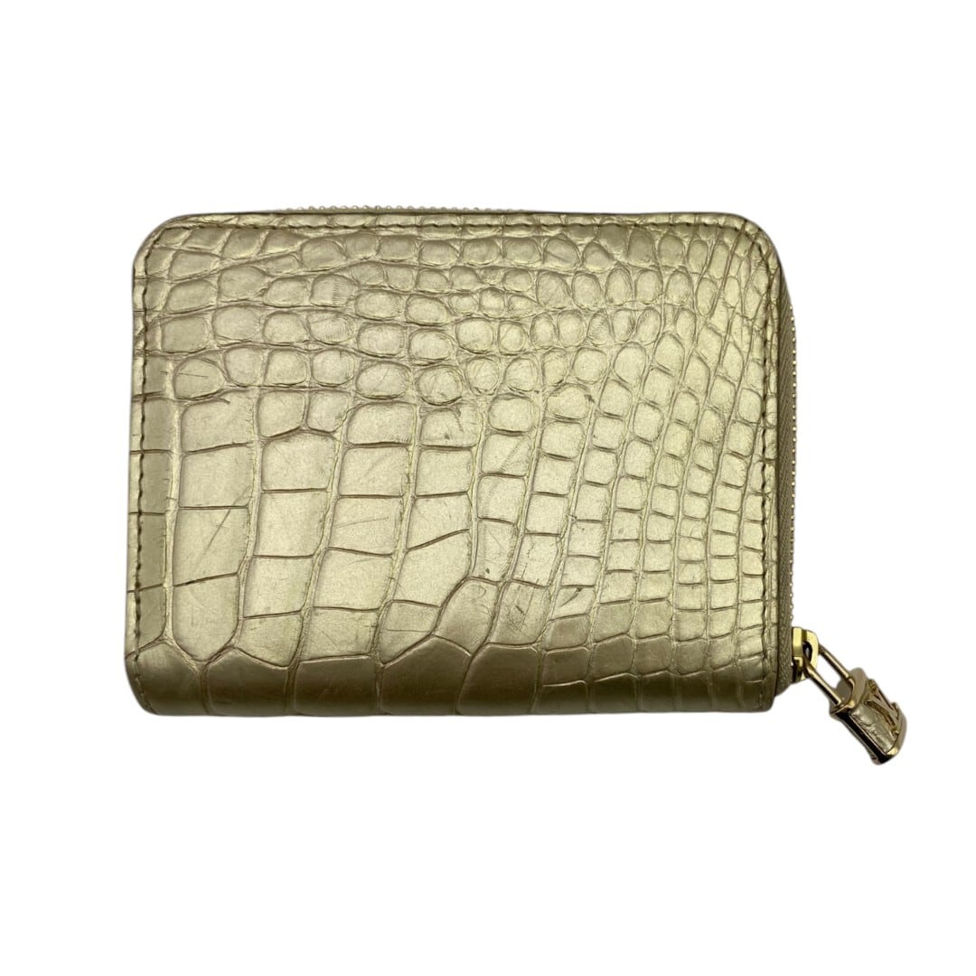 LOUIS VUITTON】ルイヴィトン エキゾチックレザージッピーコインパース