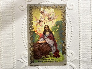 【GPG010】【Christmas】antique card /display goods