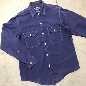 1980'S BIG MAC AFTER DYE CHAMBRAY SHIRT