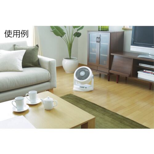 IRIS 271090 大型サーキュレーター 首振りタイプ ブラック