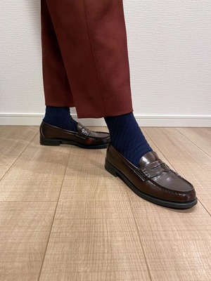 TWIST PLAY SHORT SOCKS【 navy 】