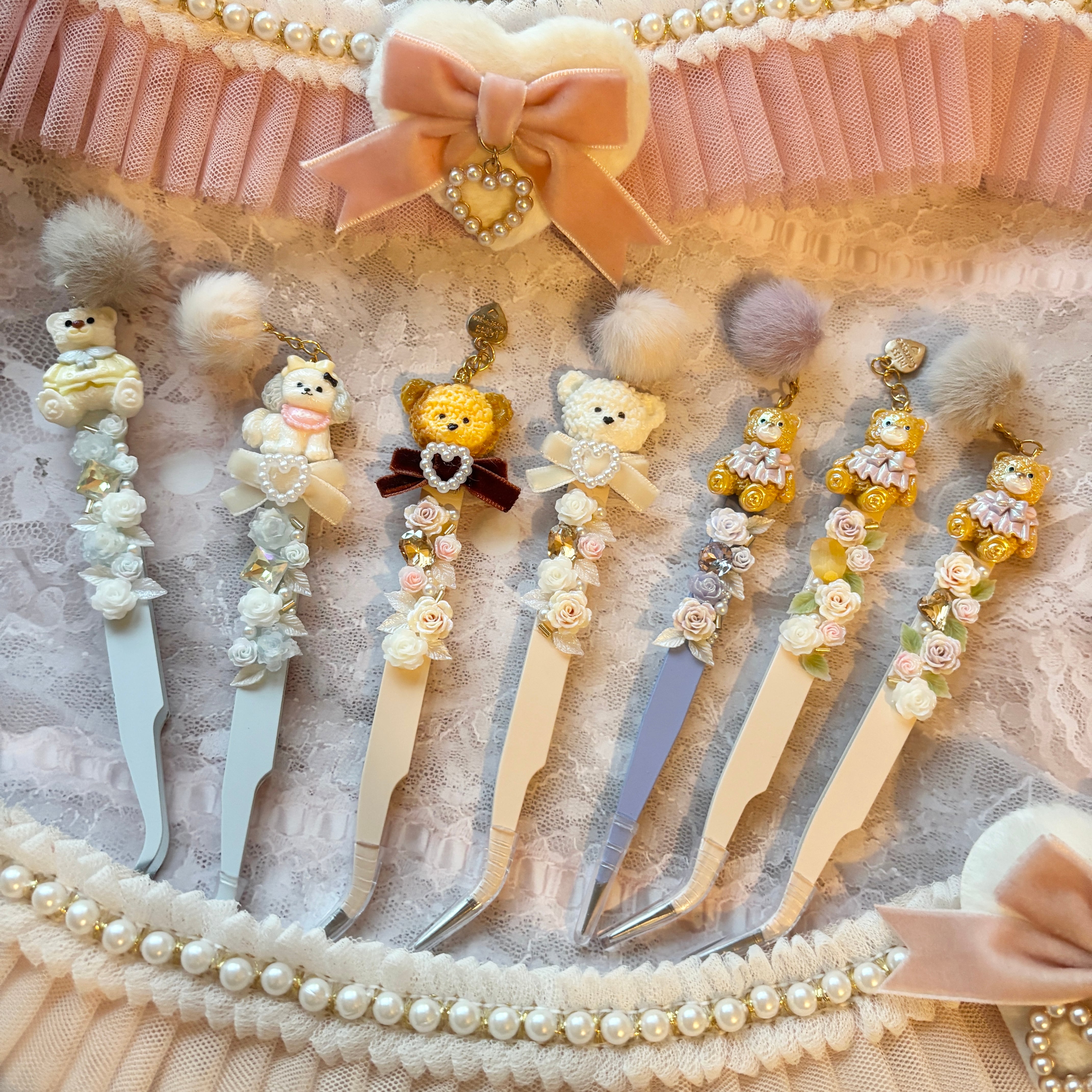 ハーフデコ】DECO Tweezer by Mari Original（ピンセット） | Mari