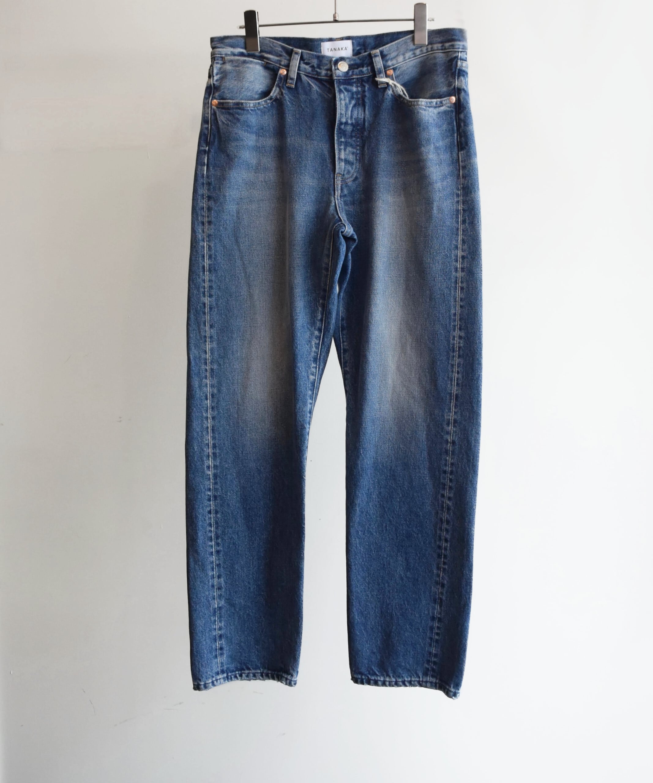 TANAKA / ST-126 THE STRAIGHT JEAN TROUSERS (VINTAGE BLUE 