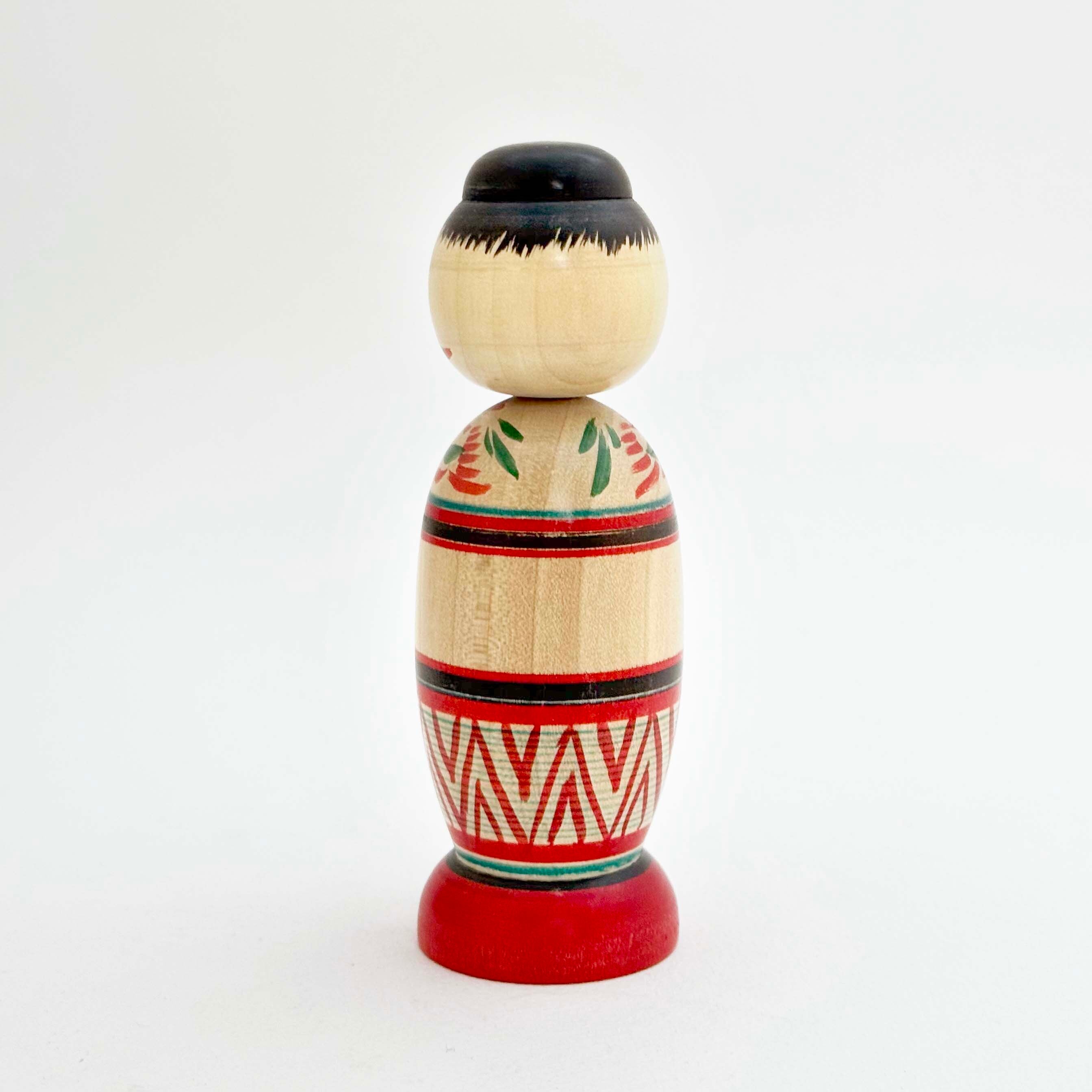 クリスマスこけし（遠刈田系 / 小笠原義雄工人）