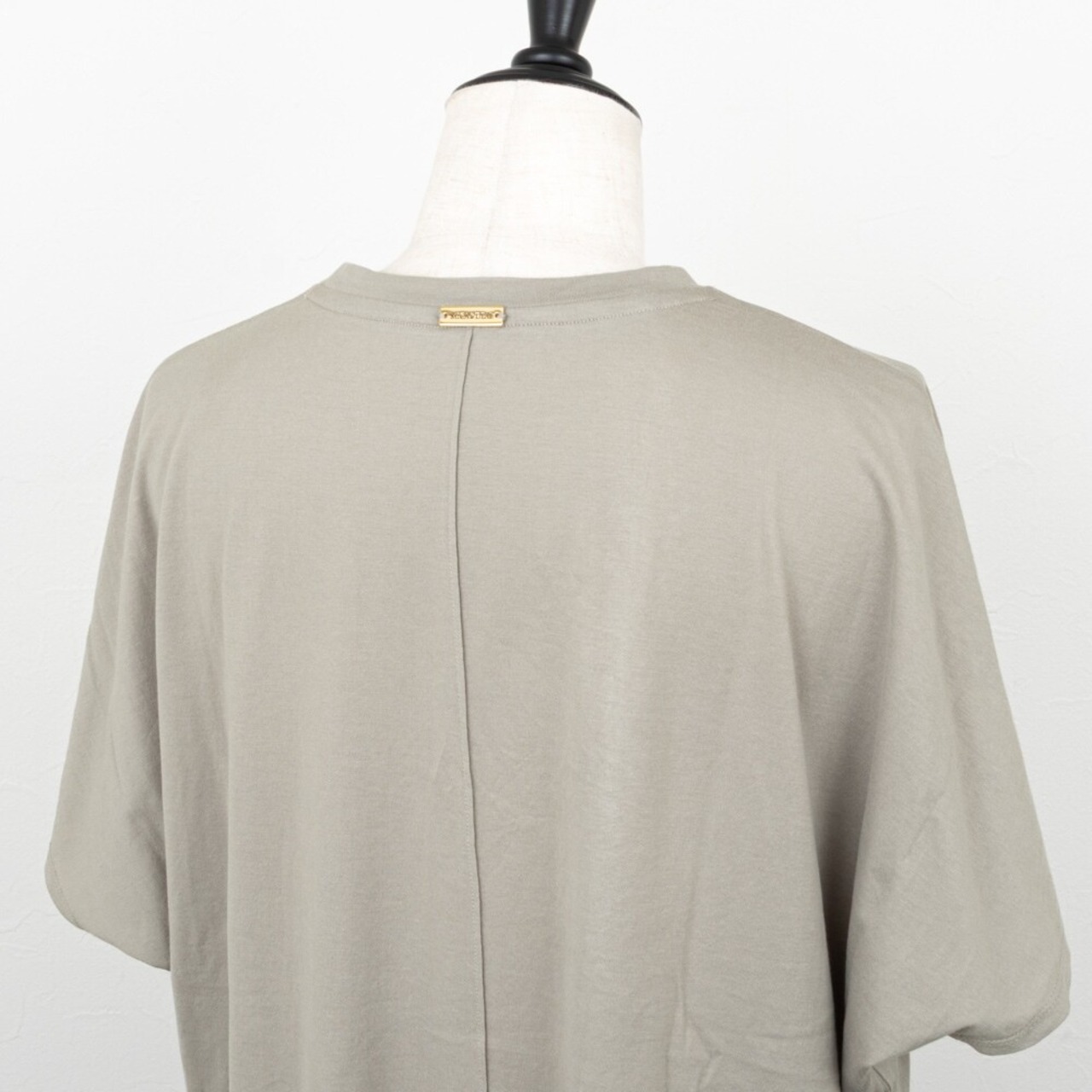 【MICA&DEAL／マイカアンドディール】"UFARNIENTE"ロゴTシャツ（グレー） - 5