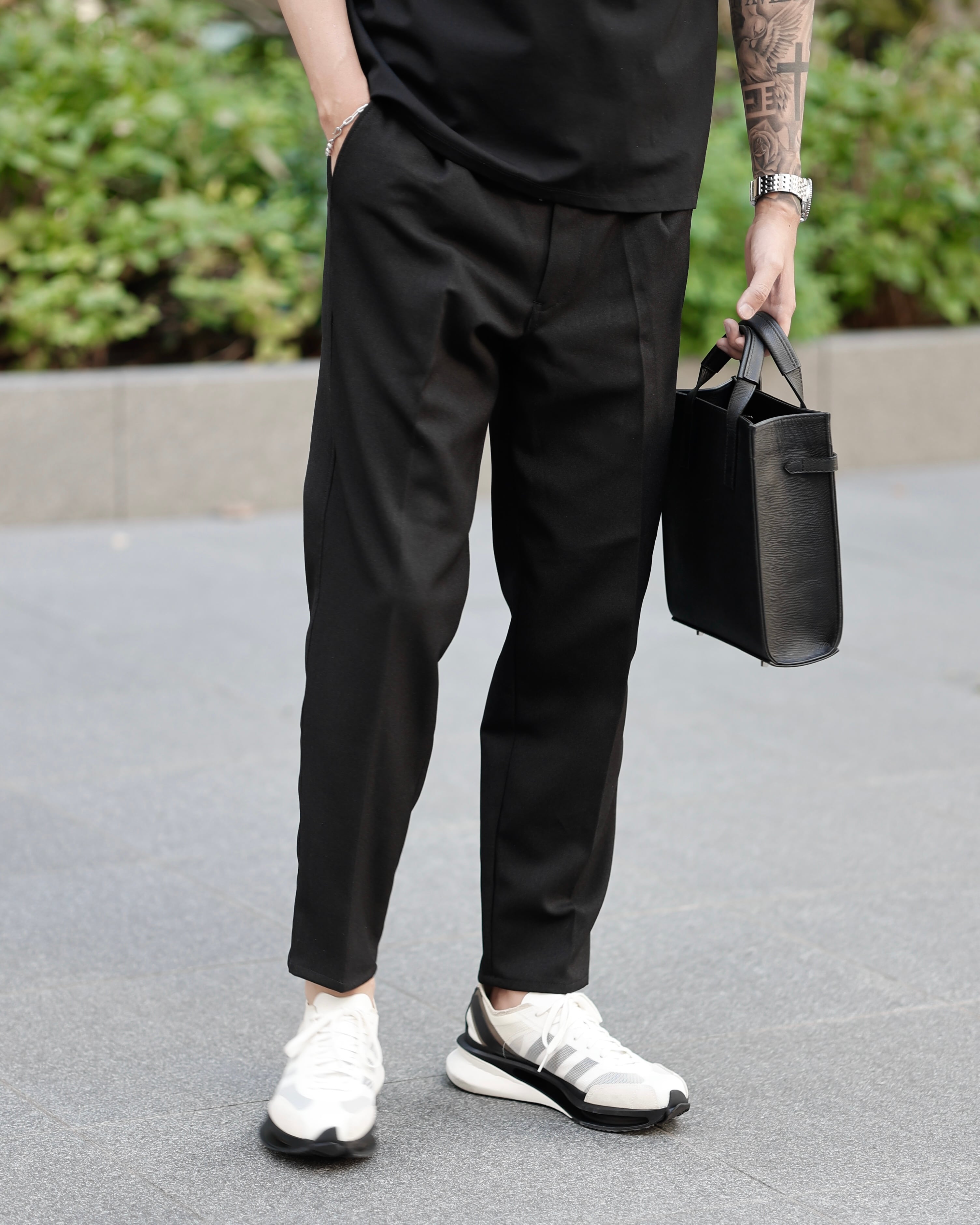 KV-566】【LANATEC®︎】Premium Super Tapered Slacks 【即日発送