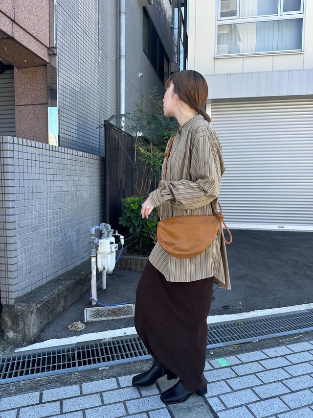 unisex【Special order item】Stripe BIG Shirt