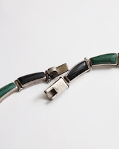 1980-90's Mexican Silver / Thunder Crest Necklace