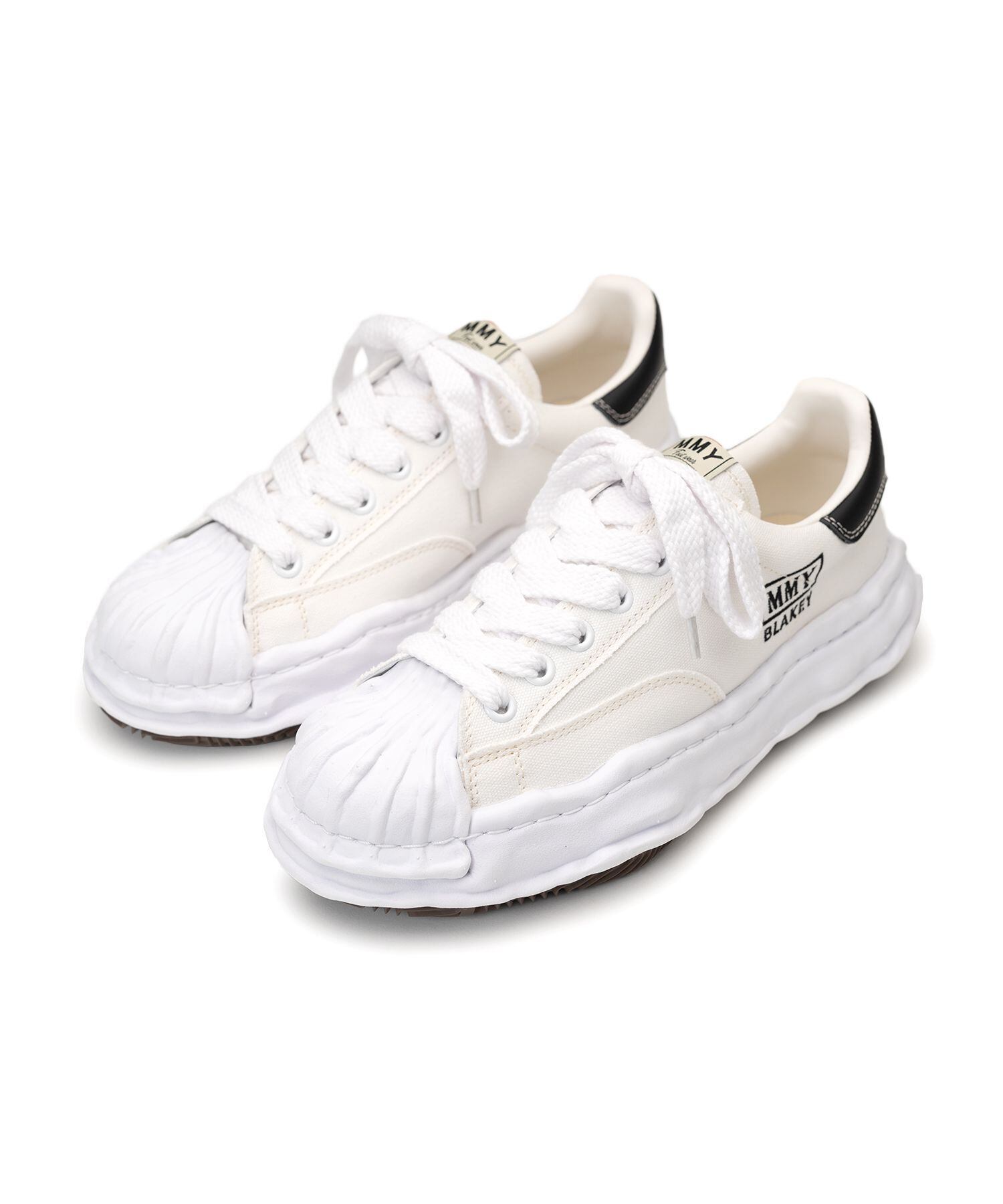 Maison MIHARA YASUHIRO | BLAKEY LOW CANVAS (A08FW735) | WHITE | HOWDAY