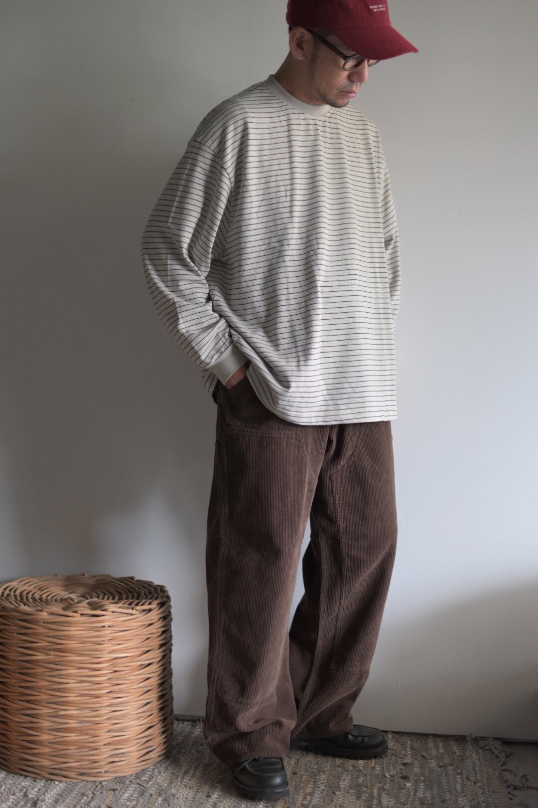 LIDNM】GARMENT DYE CORDUROY M Mサイズ LIDNM GARMENT DYE CORDUROY