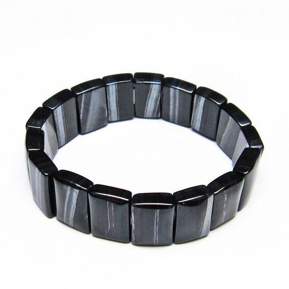 スギライト バングル ブラックスギライト 一点物 メール便送料無料 [M便 1/10] 111-28229