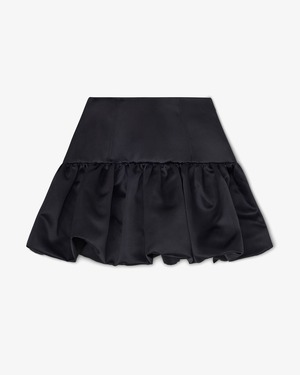 【GANNI】Duchesse Satin Mini Skirt