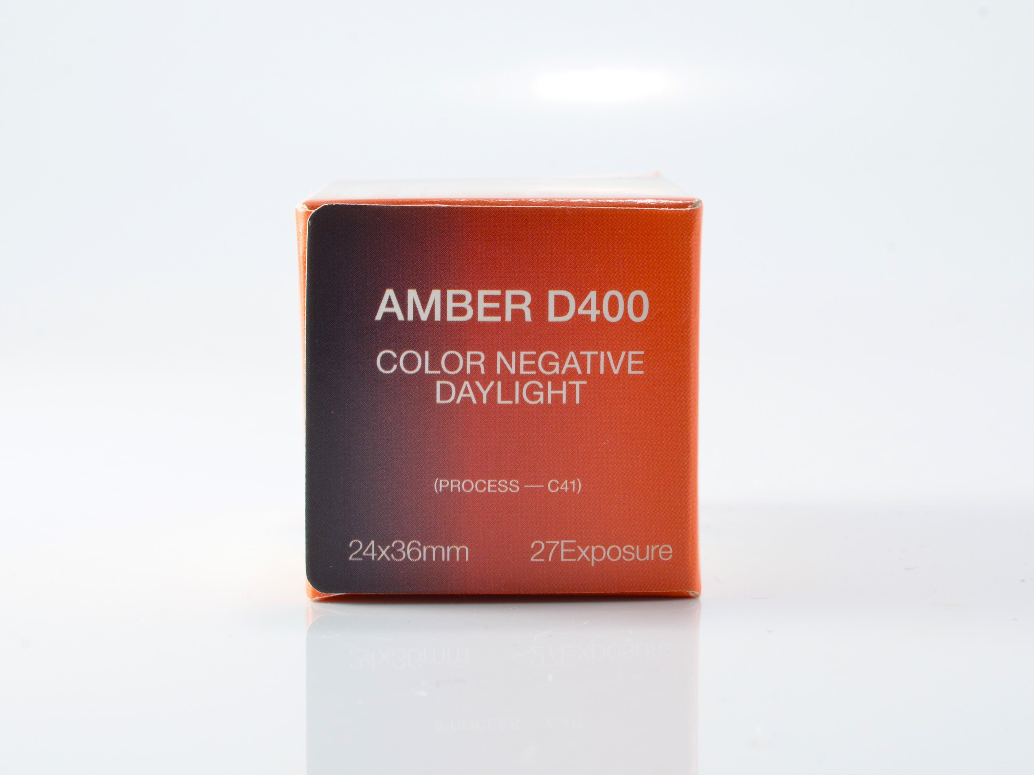 使用期限2026/6 AMBER-D400 アンバー カラーネガ 35mmフィルム 27枚