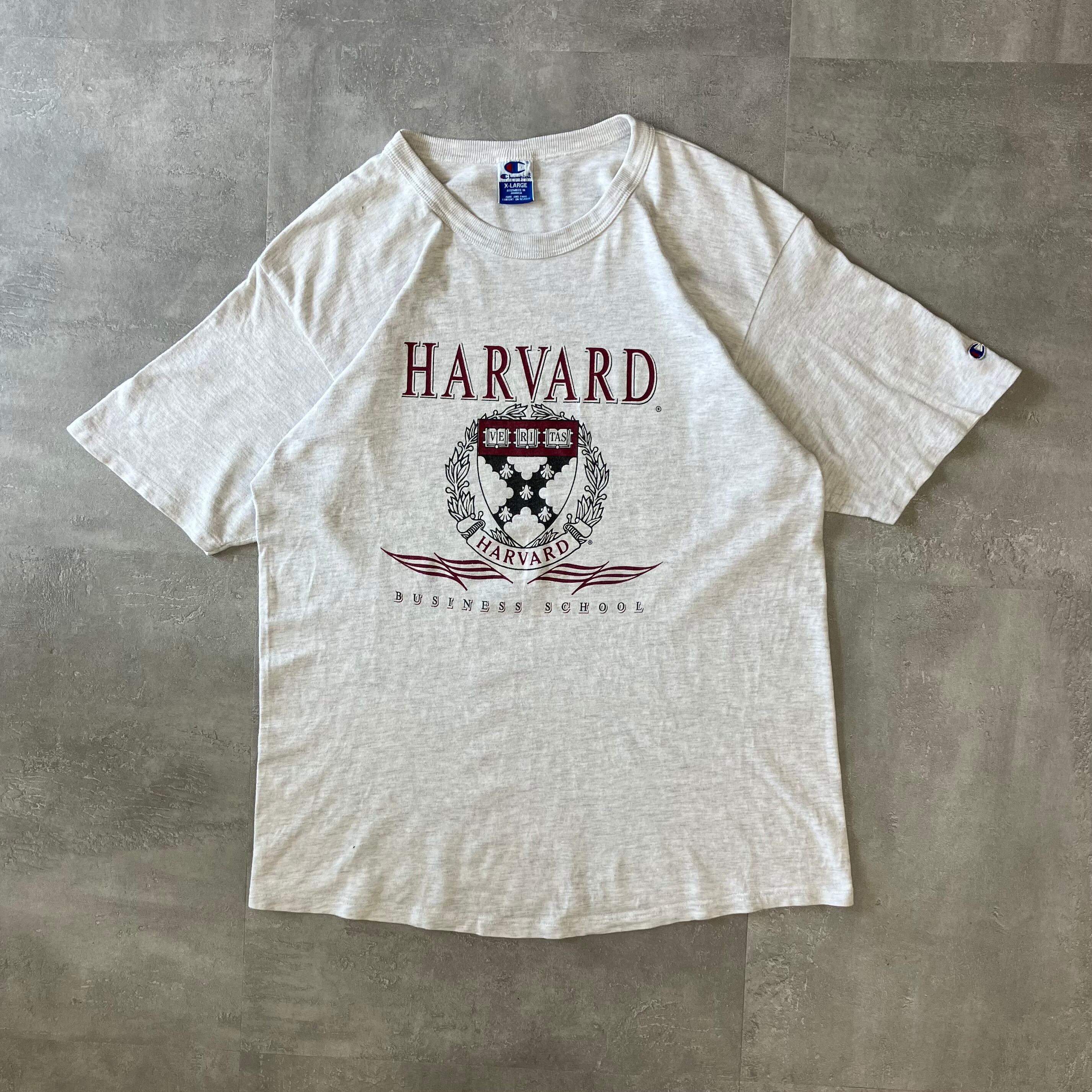Champion チャンピオン 90s プリントTシャツ カレッジ Harvard XL No.2860