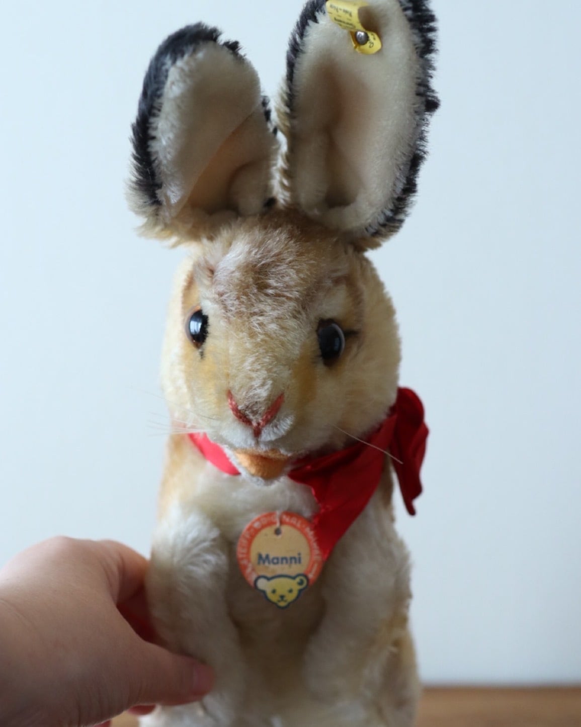 ヴィンテージ シュタイフ うさぎ Steiff Manni 30㎝