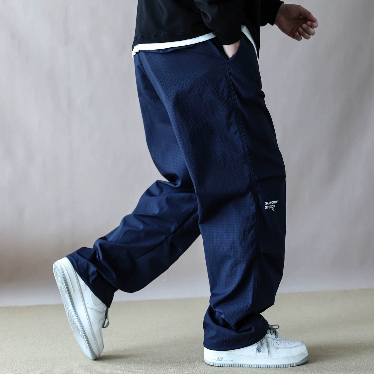 Studio logo wide track pants 1499 - 3