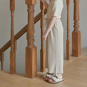 «sold out»«rosette» プディングパンツ 3colors