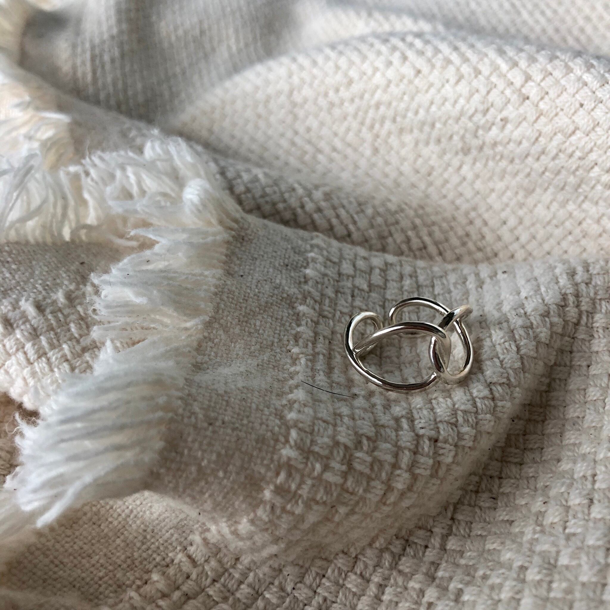 silver925 クロスクロスリング RS19042