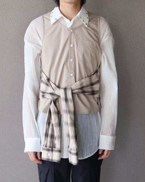 <Last one > theworldisyouroyster 25ss/KNOT Vest
