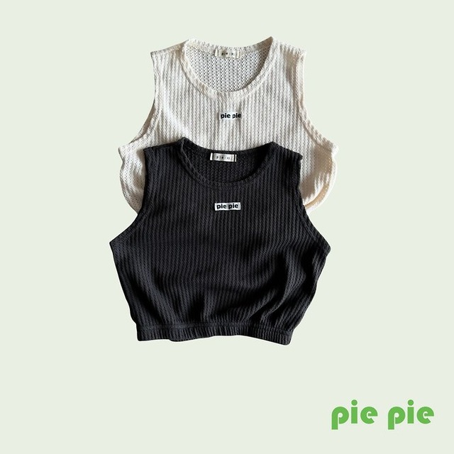 【取寄】pie｜aircon layered vest｜エアコンレイヤードベスト｜XS-XL｜kids｜26 summer