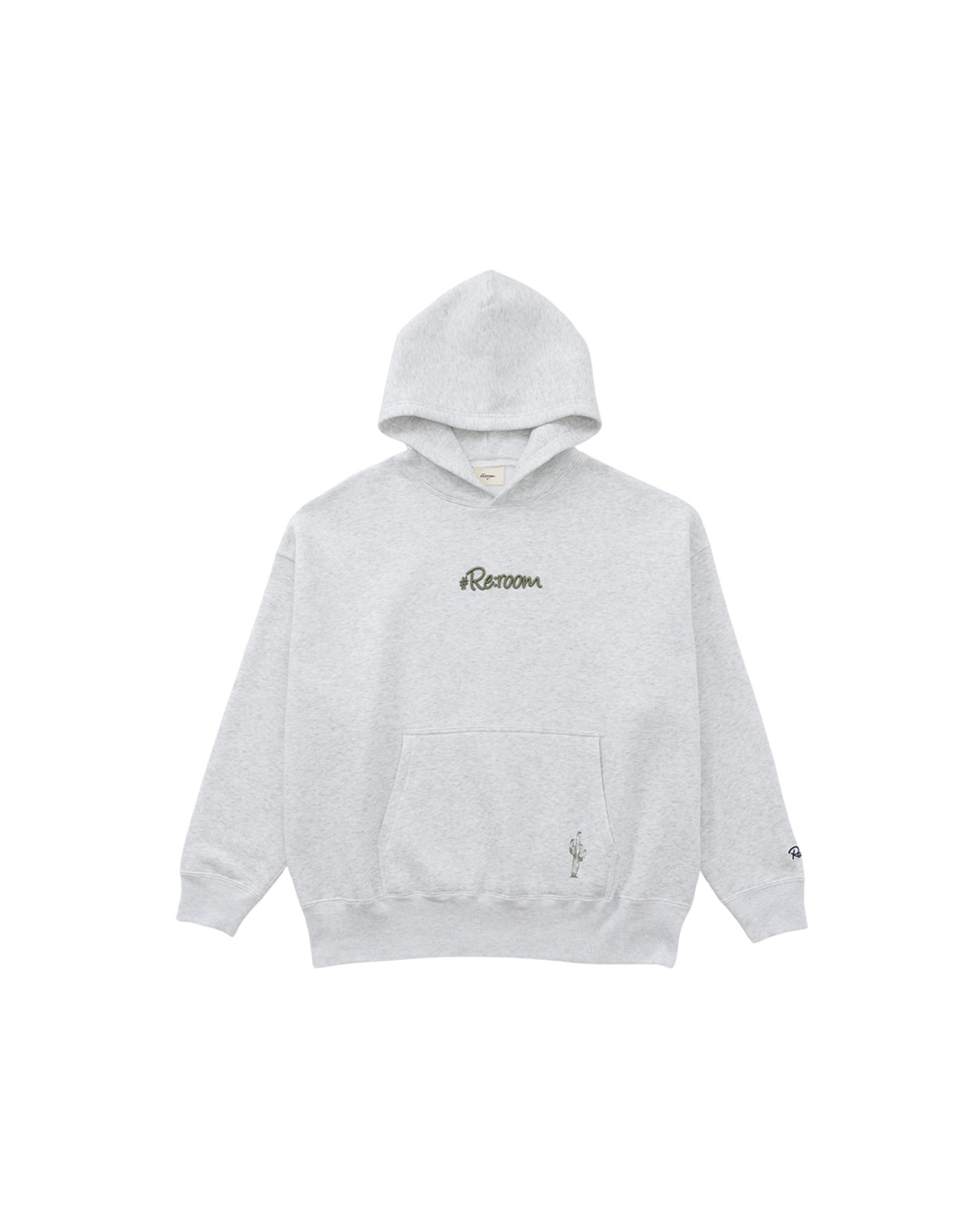 【#Re:room】3D LOGO PARKA［REC877］