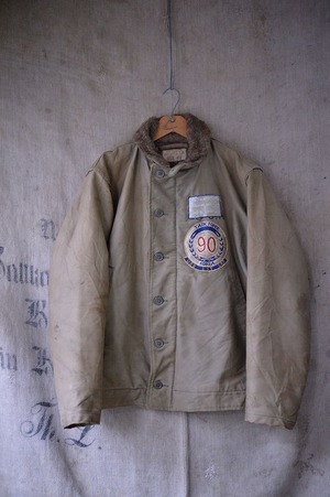 Vintage N-1 Jacket Contract NXsx82367  "Task Force 90 LST 692 "